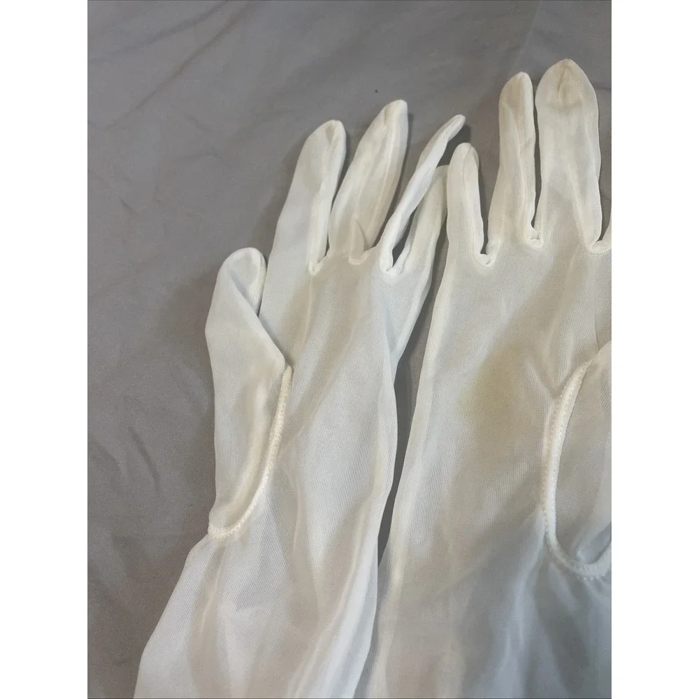 Vintage Womens White And 2 Leather Formal 14